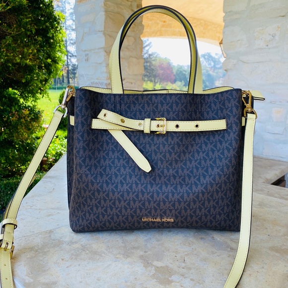 Michael Kors Emilia Large Satchel&wallet&wristlet - Picture 3 of 10